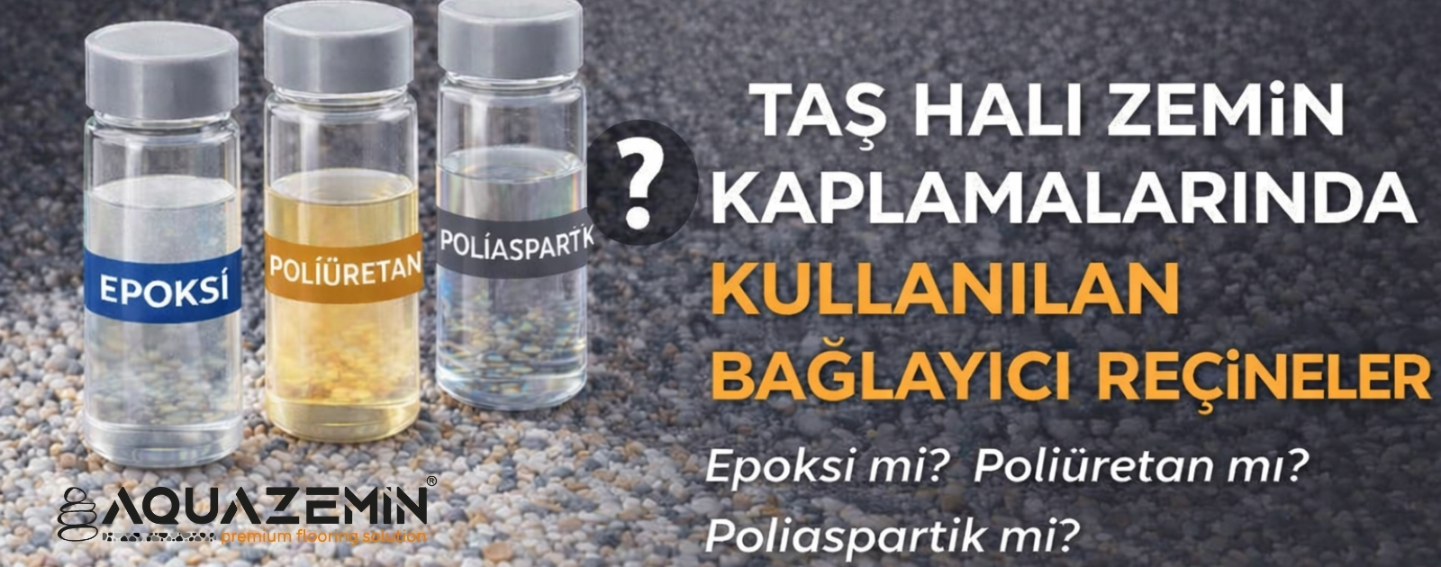 Taş halı bağlayıcı reçine türleri karşılaştırması